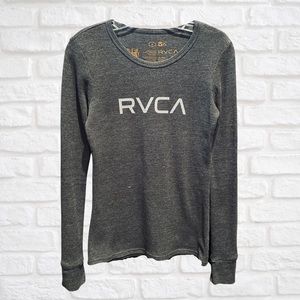 RVCA Charcoal Thermal Long Sleeve | S